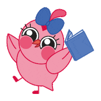 Springring cartoon excited friends school Sticker