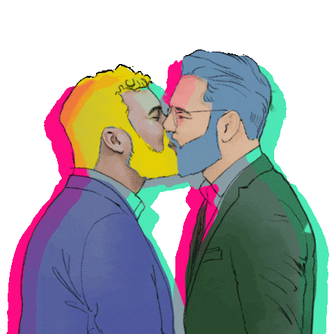 Gay Love Sticker by Deutsche Rentenversicherung Bund