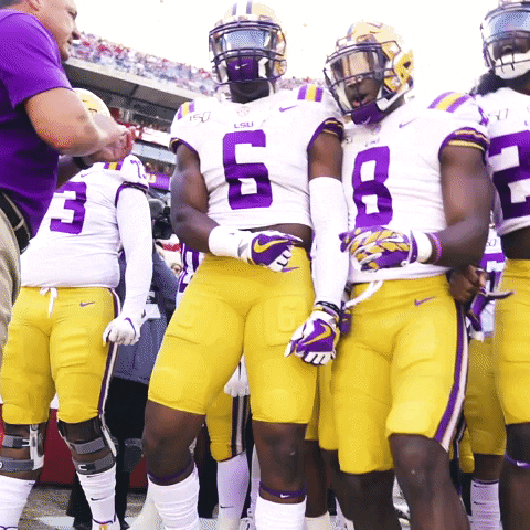 College Football GIF by LSU Tigers