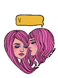 Heart Love Sticker by Jhessica Murray (Jay Jay Draws)