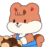 Hungry Food Sticker