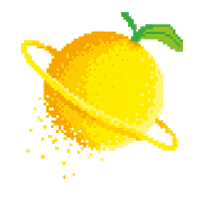 summer planet Sticker