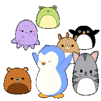 Happy Jump Sticker by Pudgy Penguins