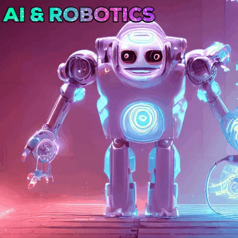 Gadgetworld giphygifmaker robot tech ai GIF
