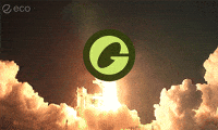 To The Moon Crypto GIF by Eco