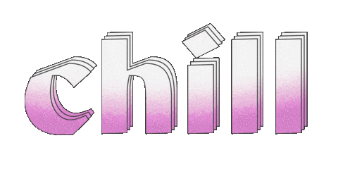 Chill Out Art Sticker