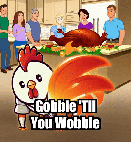 Family Thanksgiving GIF by Zorooster