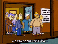 season 4 grandpa simpson GIF