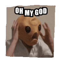 Oh No Omg Sticker