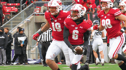 Big Ten Football GIF by Wisconsin Badgers