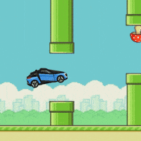 Bird Mushroom GIF by Verne Robotaxi