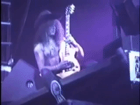 guns n roses slash GIF