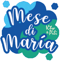 Virgenmaria May Sticker by Kty&Pili