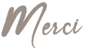 Merci Sticker by LA FABRIQUE PLURIEL