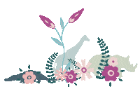 Flowers Wildlife Sticker by Breden Kids