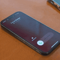 Ringing Phone Call GIF by Wisconsin Badgers