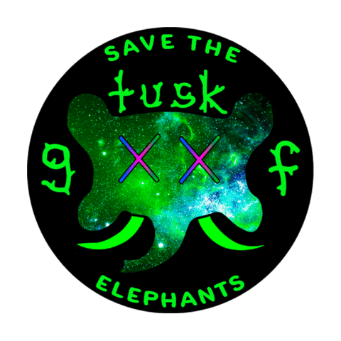 Gilligan_Faust sticker elephant gf elephants Sticker