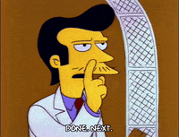 Talking Season 3 GIF by The Simpsons
