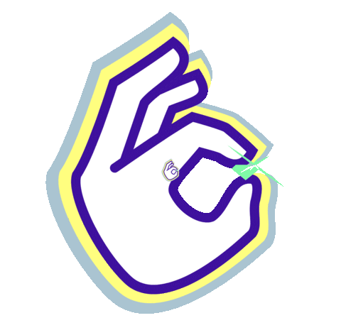 Hand Brillant Sticker by superbrilliand