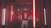 Football Point GIF by Wisconsin Badgers