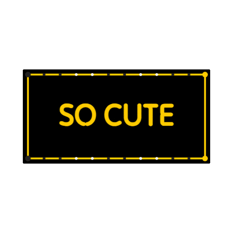 English Neon Sticker