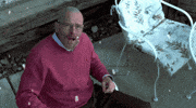 cloverheadd christmas surprised walter breakingbad GIF