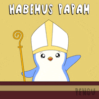 New Pope Penguin GIF by Pudgy Penguins