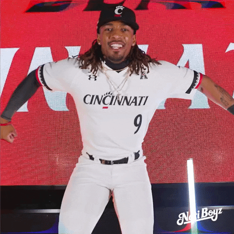 Yell Lets Go GIF by Cincinnati Bearcats