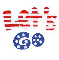 Lets Go Trump Sticker by Demic