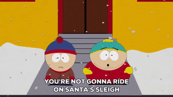 eric cartman snow GIF by South Park 