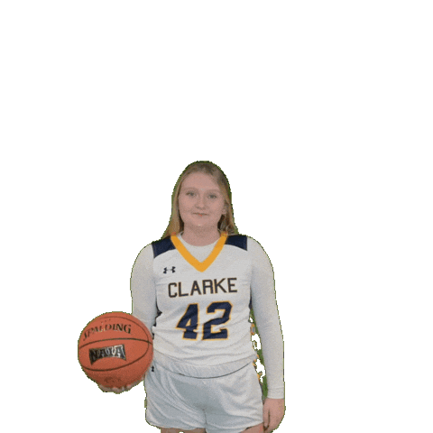 Clarke Athletics Sticker by Clarke University