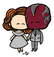 Wanda Maximoff Dance Sticker