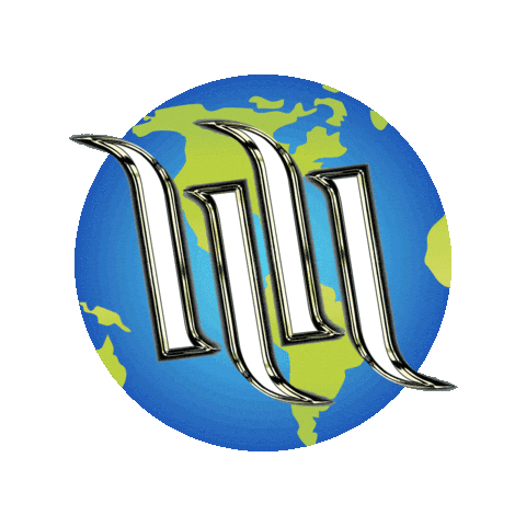 Universal Studios Earth Sticker by Hart & Huntington Tattoo