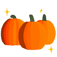 Fall Orange Sticker