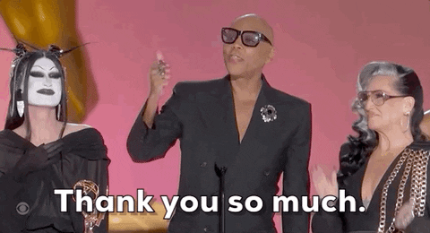 Thank You So Much Thanks GIF by Emmys