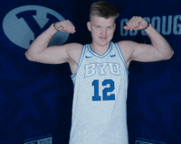 Byu Basketball Sport GIF by BYU Cougars