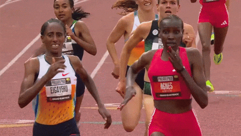 Agnes Ngetich GIF by Grand Slam Track