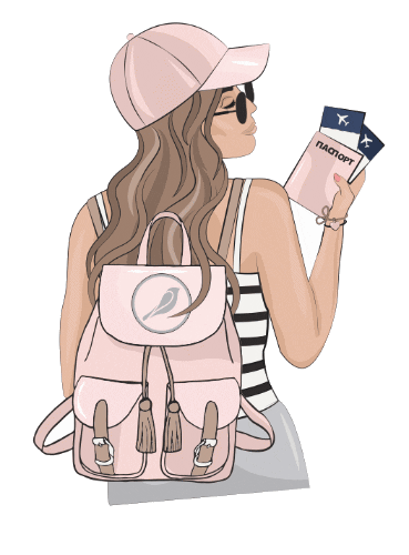 talka_ru giphyupload trip девушка отдых Sticker