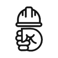 Fist Sticker by Jusos