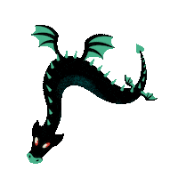 Dragon Sticker by babauba