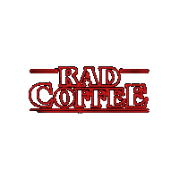 Strangerthings Sticker by Rad Coffee