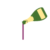 red wine Sticker by NETFLIX