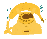 kidish phone banana bananaphone kidish Sticker