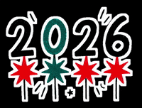 New Year Party GIF by The3Flamingos