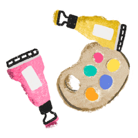 commonroomph art fun cute sticker Sticker