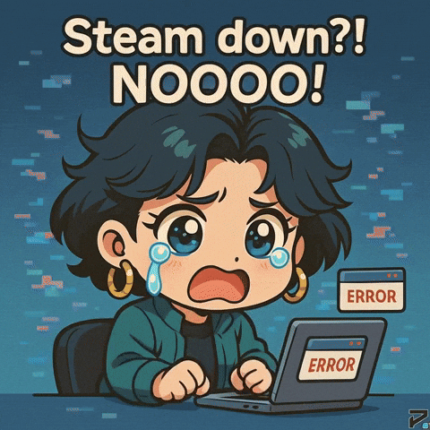 I Cant Even Blue Background GIF by Persona