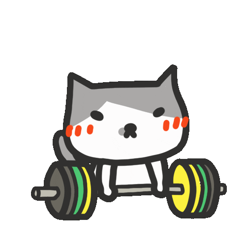Gym Power Sticker by yomoyeah