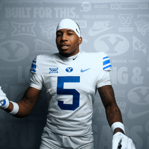 Byu Football Gocougs GIF by BYU Cougars