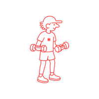Gym Sticker by Commando