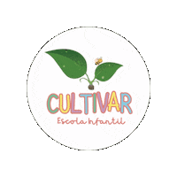escolacultivar educacao infantil natureza cultivar Sticker